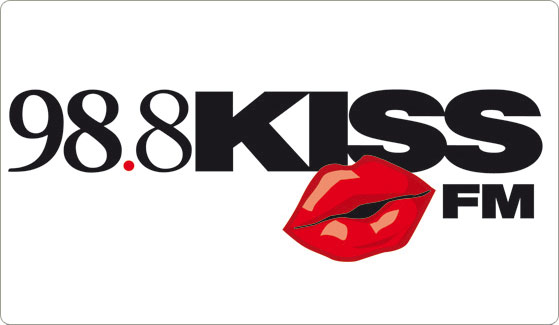 98.8 Kiss FM Logo
